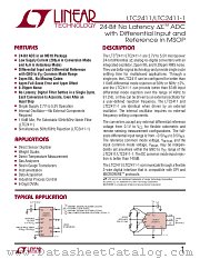 LTC2411 datasheet pdf Linear Technology