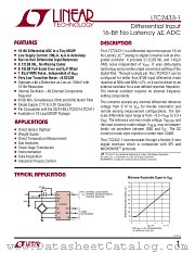 LTC2433-1 datasheet pdf Linear Technology
