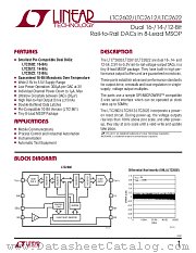 LTC2602 datasheet pdf Linear Technology