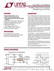LTC2920-1 datasheet pdf Linear Technology