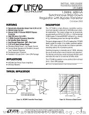 LTC3408 datasheet pdf Linear Technology