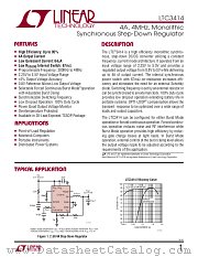LTC3414 datasheet pdf Linear Technology