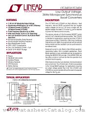 LTC3423 datasheet pdf Linear Technology