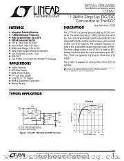 LT3461 datasheet pdf Linear Technology