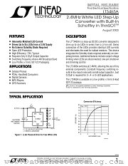 LT3465A datasheet pdf Linear Technology