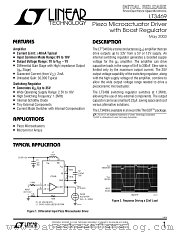 LT3469 datasheet pdf Linear Technology