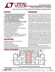 LTC3707-SYNC datasheet pdf Linear Technology