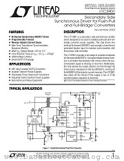 LTC3901 datasheet pdf Linear Technology