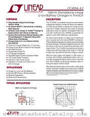 LTC4054L-4.2 datasheet pdf Linear Technology