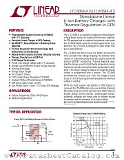 LTC4058-4.2 datasheet pdf Linear Technology