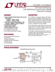 LTC5505-1 datasheet pdf Linear Technology