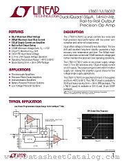 LT6011 datasheet pdf Linear Technology