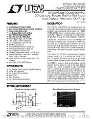 LT6220 datasheet pdf Linear Technology
