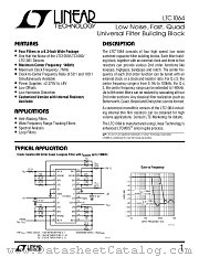 LTC1064 datasheet pdf Linear Technology