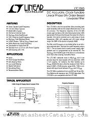 LTC1065 datasheet pdf Linear Technology