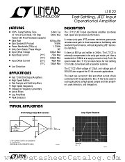 LT1122 datasheet pdf Linear Technology