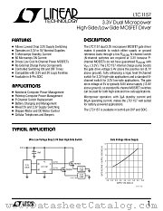 LTC1157 datasheet pdf Linear Technology