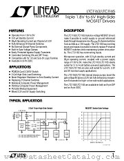 LTC1163 datasheet pdf Linear Technology