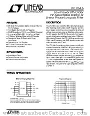 LTC1164-6 datasheet pdf Linear Technology