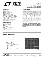 LT1224 datasheet pdf Linear Technology
