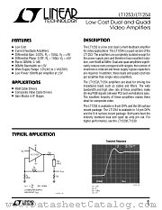 LT1253 datasheet pdf Linear Technology