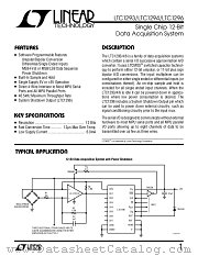 LTC1293 datasheet pdf Linear Technology