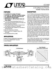 LTC1480 datasheet pdf Linear Technology