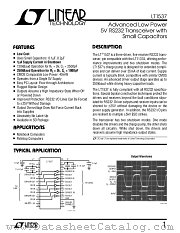 LT1537 datasheet pdf Linear Technology