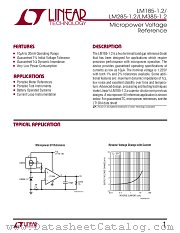 LM285-1.2 datasheet pdf Linear Technology