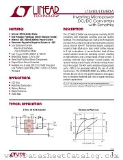 LT3483A datasheet pdf Linear Technology