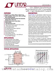 LTC3129-1 datasheet pdf Linear Technology