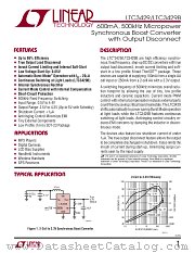 LTC3429B datasheet pdf Linear Technology