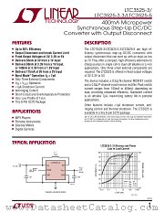 LTC3525 datasheet pdf Linear Technology