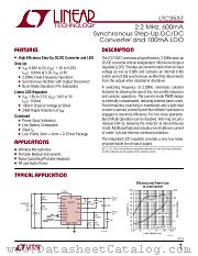LTC3537 datasheet pdf Linear Technology