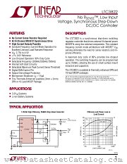 LTC3822 datasheet pdf Linear Technology