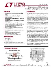 LTC4065-4.4 datasheet pdf Linear Technology