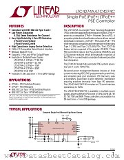 LTC4274A datasheet pdf Linear Technology