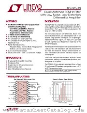 LTC6605-10 datasheet pdf Linear Technology