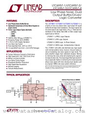 LTC6957-1 datasheet pdf Linear Technology
