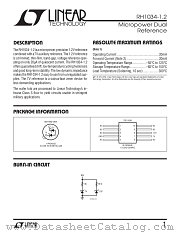 RH1034-1.2 datasheet pdf Linear Technology