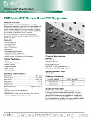 PGB0010603MR datasheet pdf Littelfuse