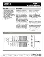 L29C525JC15 datasheet pdf LOGIC Devices Incorporated