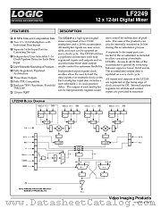 LF2249QC25 datasheet pdf LOGIC Devices Incorporated