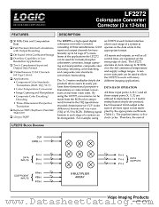 LF2272QC25 datasheet pdf LOGIC Devices Incorporated