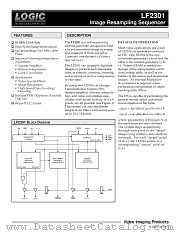 LF2301JC25 datasheet pdf LOGIC Devices Incorporated