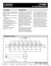 LF43881JC40 datasheet pdf LOGIC Devices Incorporated