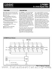 LF43891JC33 datasheet pdf LOGIC Devices Incorporated