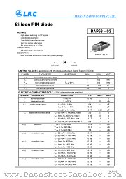 BAP63-03 datasheet pdf Leshan Radio Company