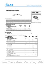 BAS16HT1 datasheet pdf Leshan Radio Company