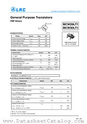 BCW29LT1 datasheet pdf Leshan Radio Company